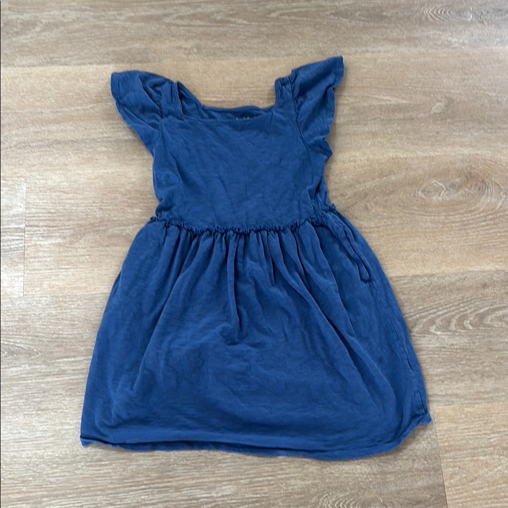 Cat & Jack Blue Flutter Sleeve Sundress